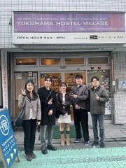 The Korea Land and Housing Corporation came all the way to Yokohama Hostel Villa